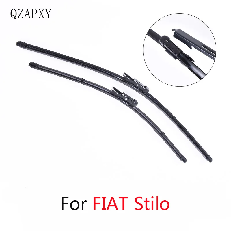 QZAPXY Стеклоочистители Лезвия для Fiat Stilo с 2001 2002 2003 2004 2005 2006 2007 2008 стеклоочиститель