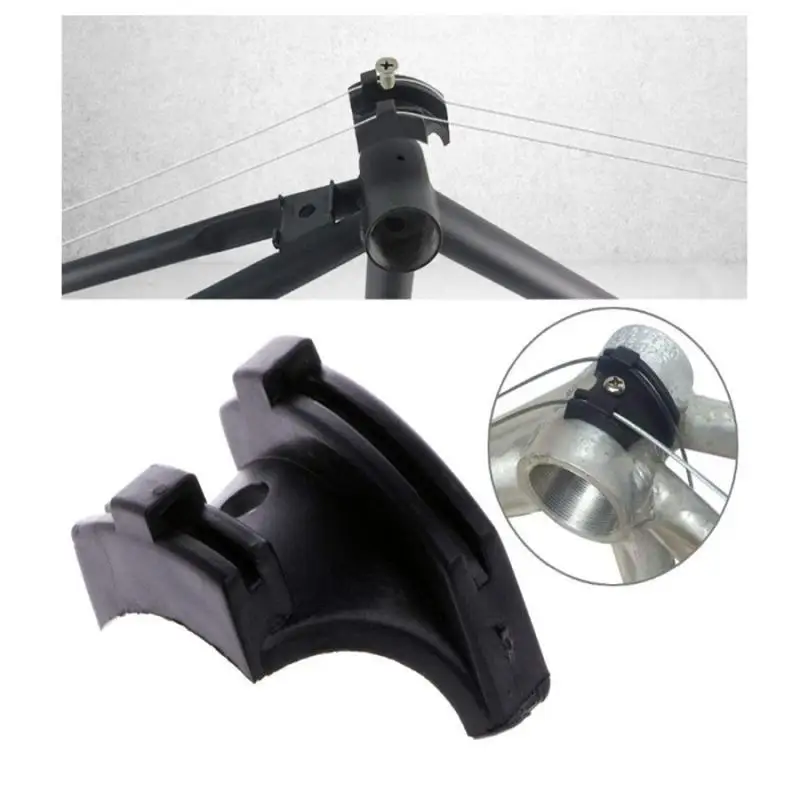 Cable Holder Guide Housing Bottom Bracket Tidy Frame Tie for Mountain Road Bike Bicycle with Mounting Screw