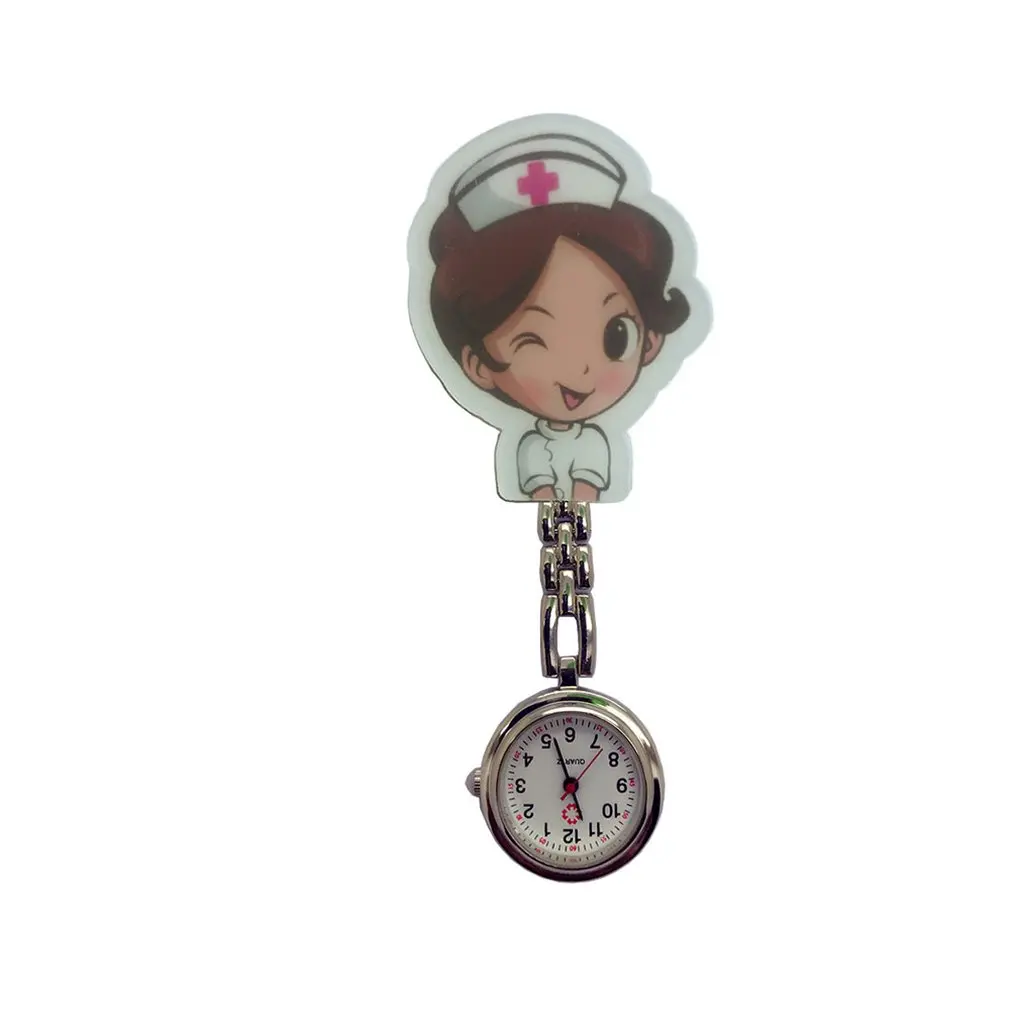 Perfect Gift Nurse Clip on Fob Brooch Pendant Hanging watch Star Pocket Watch Fashion Cute Doctor Wallet Watch|Карманные часы| |