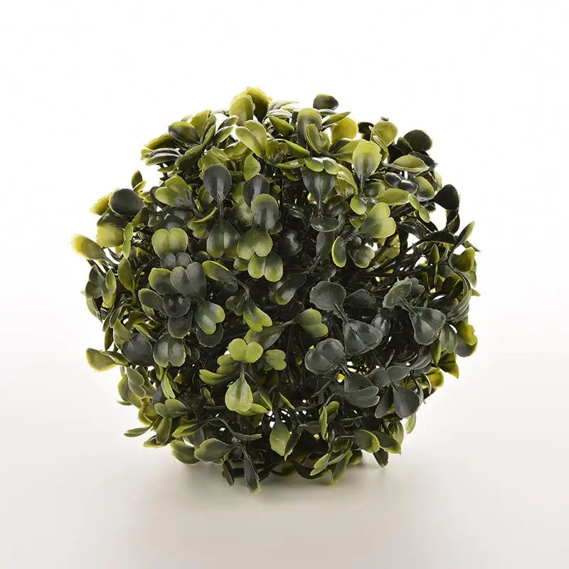 

Green Plastic Foliage Green Grass Balls Wedding Party Favor Decorating Home Round Lantern Plant Ornament