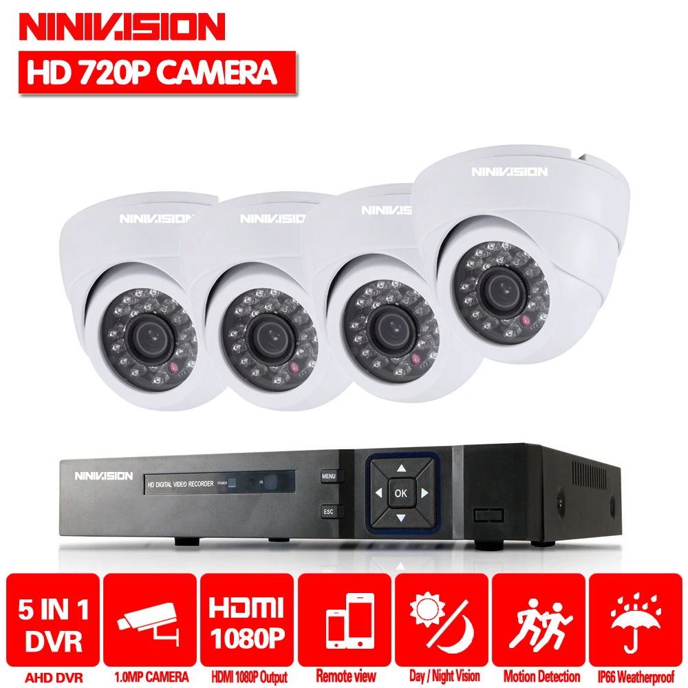 HD 2000TVL 8CH CCTV система 3g wifi 4 канала Full 1080 P HDMI AHD dvr комплект 1080 p выход 4 шт. система безопасности камеры с 1 ТБ HDD