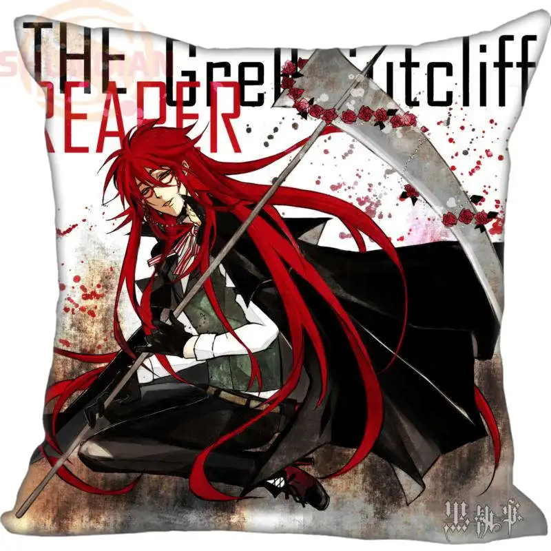 

Grell Sutcliff #59 Pillowcase Wedding Decorative Pillow Case Customize Gift For Pillow Cover 20x20,35X35cm One sides