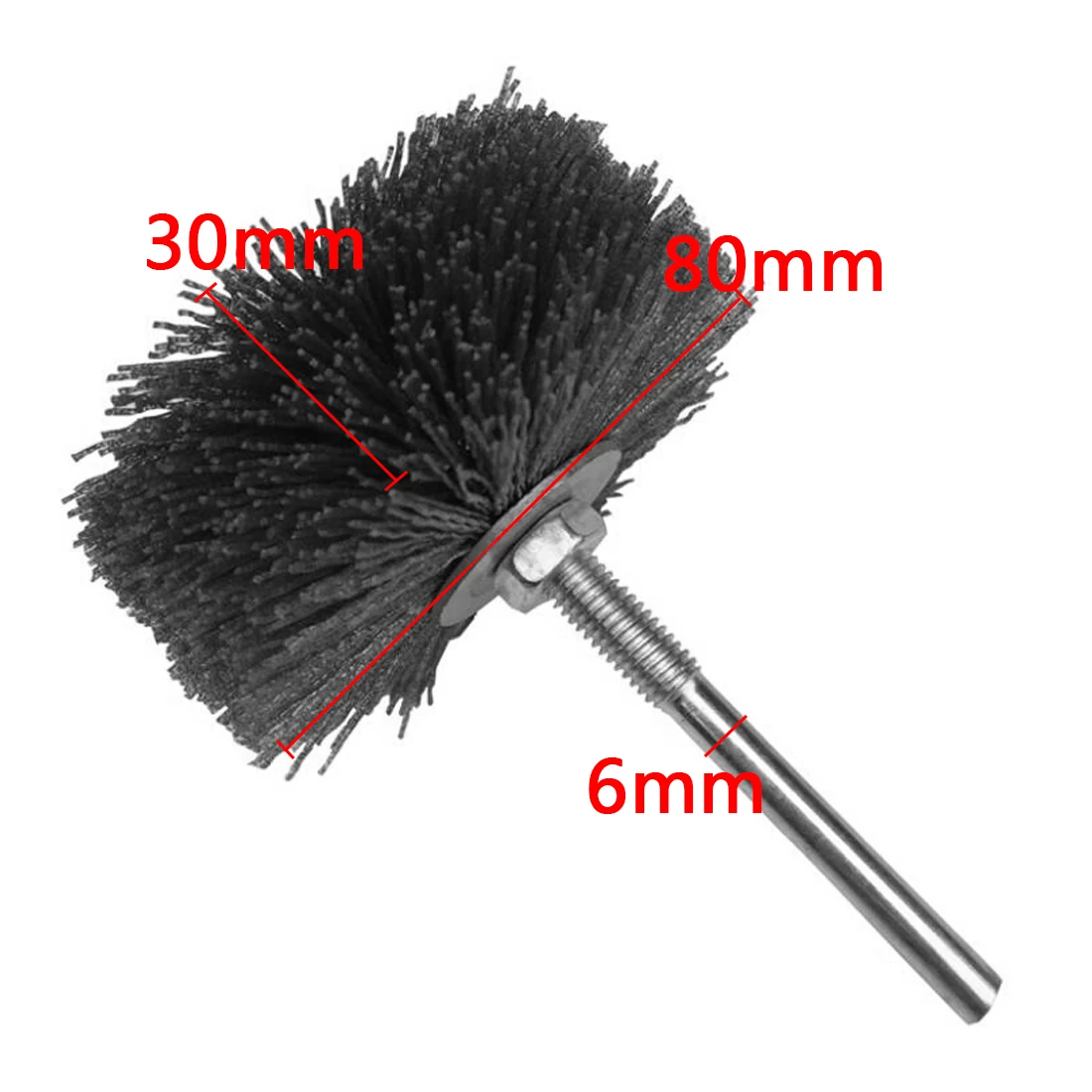 Grinding Head Abrasive Nylon Material Wood Thuja Redwood Root Relief Polishing Wheel Grinding Head