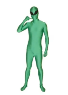 

(PHC040) Green Alien Lycra Spandex Costume Unisex Fetish Zentai Suits