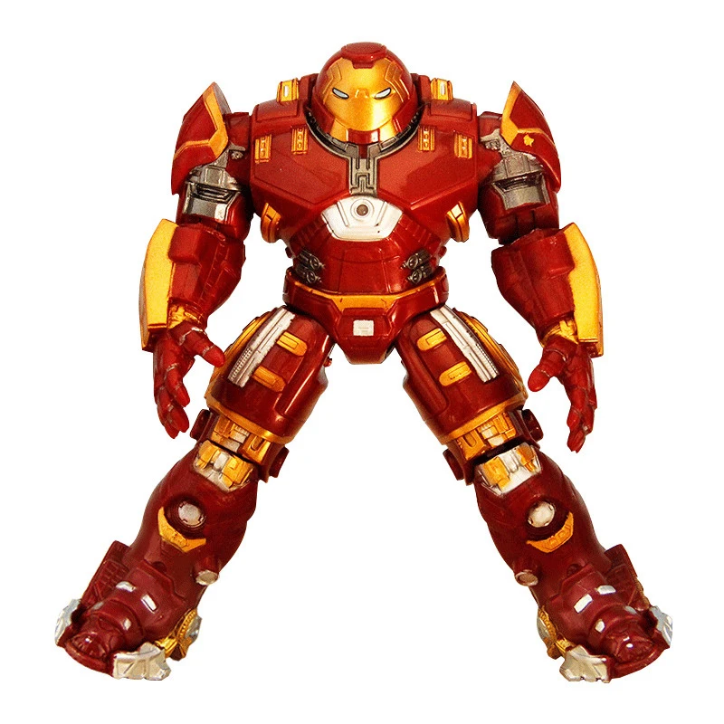 

Avengers Endgame Iron Man Hulkbuster Armor Joints Movable 18CM Mark With PVC Action Figure Collection Model toys for children