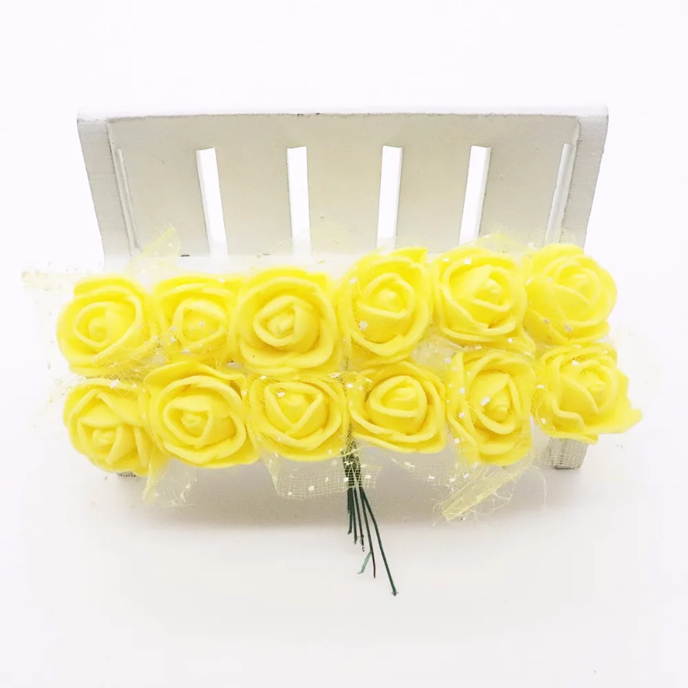 12PCS-Bag-Mini-PE-Foam-Rose-Flower-Head-Artificial-Rose-Flowers-Handmade-DIY-Wedding-Home-Decoration(14) 副本