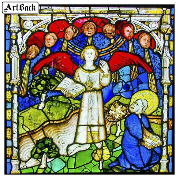 

Religion 5d diy diamond painting saint believer color mural diamond embroidery full square drill mosaic round rhinestone 60x60cm