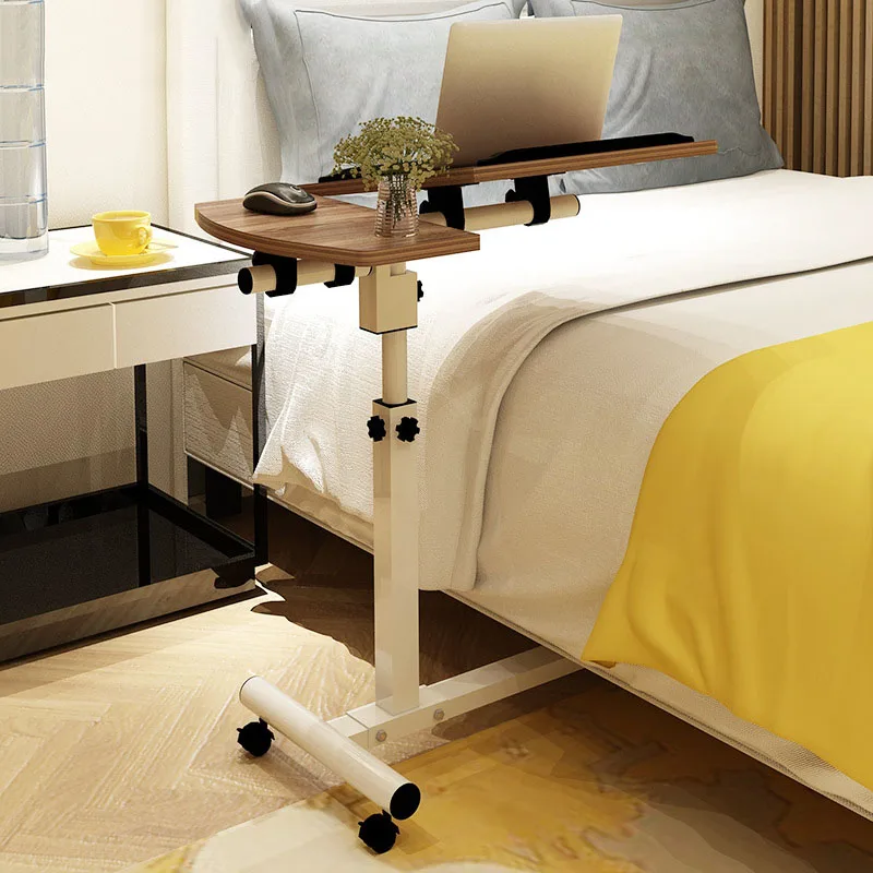Lifting Mobile Computer Desk Bedside Sofa Bed Notebook Desktop Stand Table Learning Desk Folding Laptop Table Adjustable Table