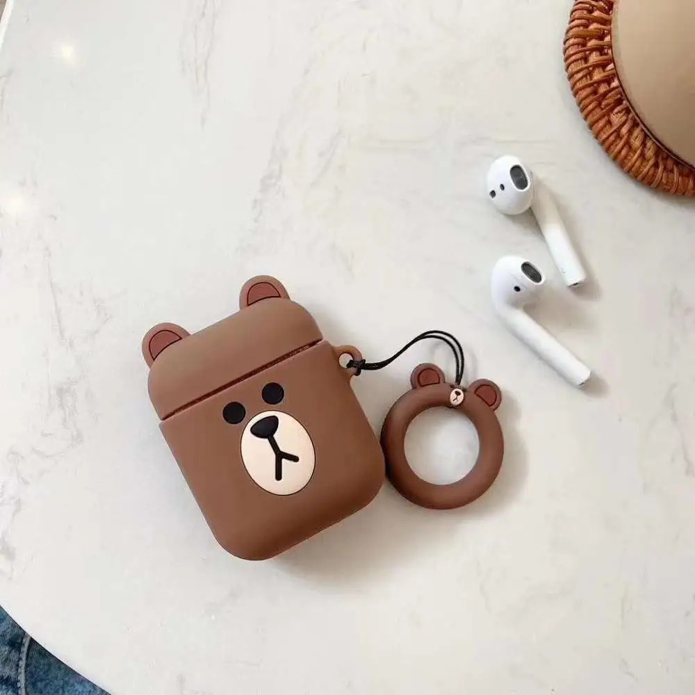 BOLAKER анти-шок анти-капля подушка безопасности для Airpods чехол 2 Защитная крышка Силиконовое уплотнение