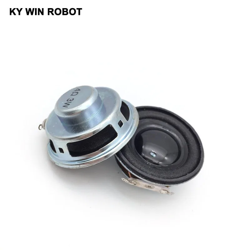 Высококачественный звуковой сигнал 2 шт./лот 3 Вт 4R диаметр 4 см мини усилитель