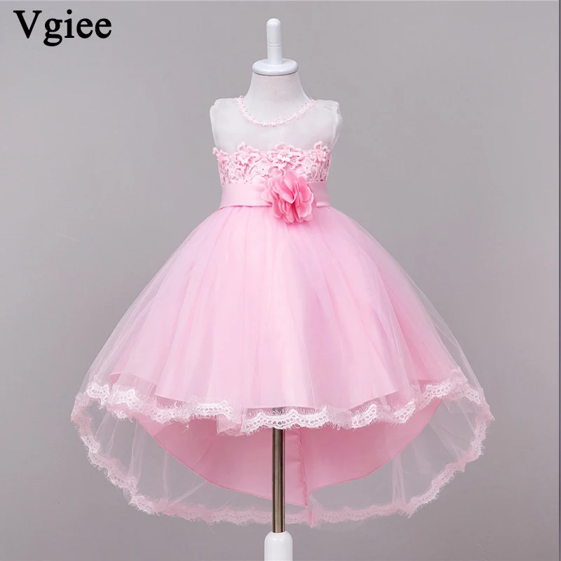 

Vgiee Girls Christmas Princess Dresses Kids Dresses for O-neck Knee-Length 2019 Party Weddings Dress