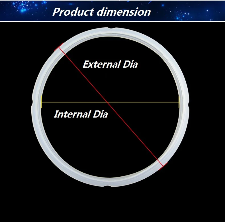1 шт. резиновые прокладки для скороварки новые сменные силиконовые уплотнительные кольца для 20 22 см электрическая скороварка s кухонная посуда