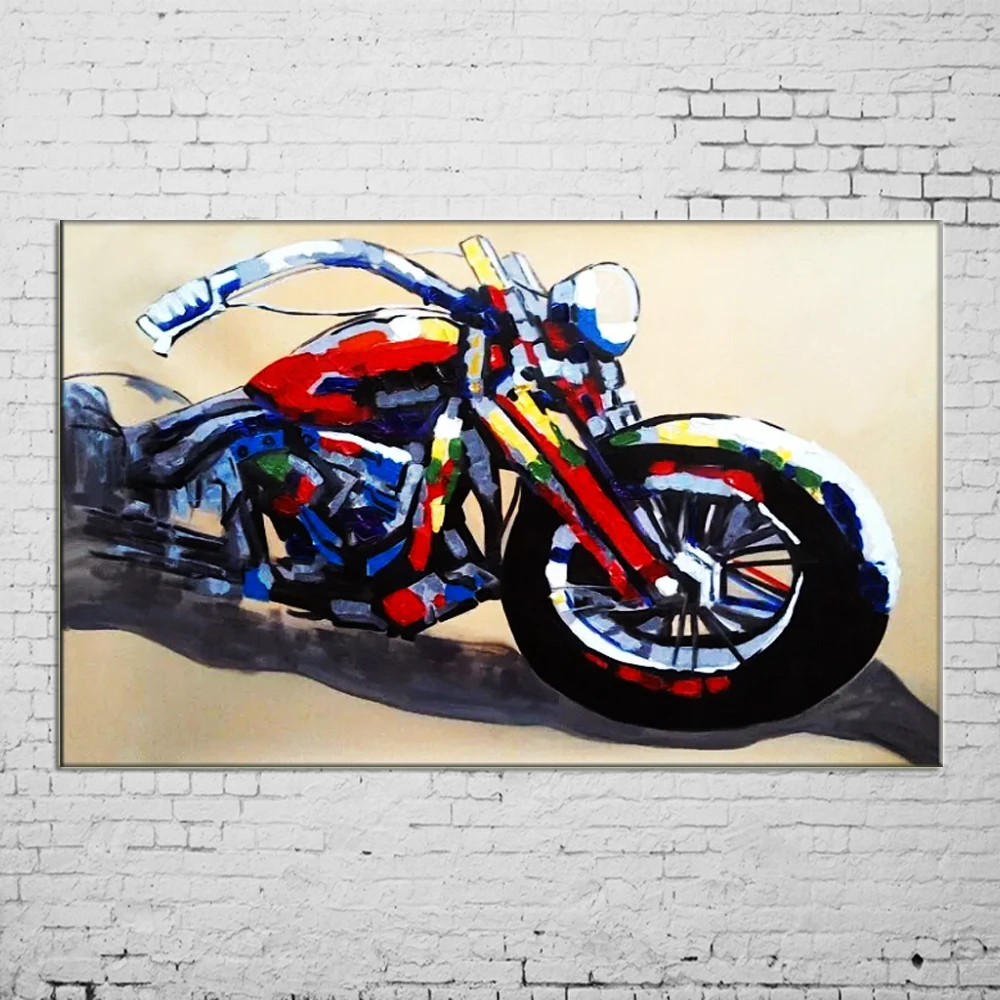 wall painting of bike