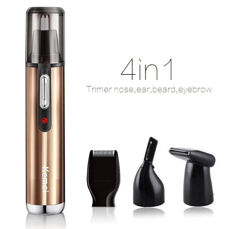 All in one Rechargeable nose trimmer eyebrow face trimer ear &beard