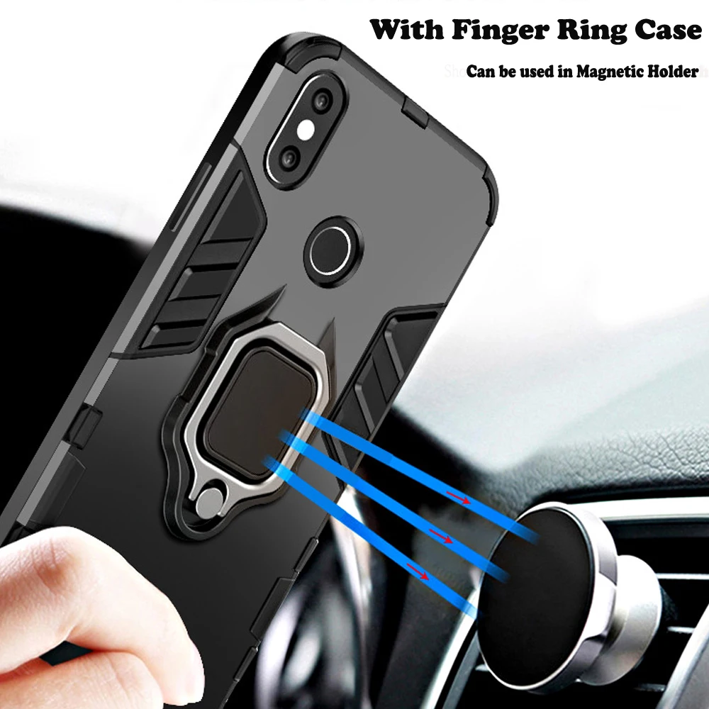KISSCASE Ring Halter Ständer Rüstung Fall Für iPhone 8 Plus 8 7 Volle Schutz Stoßfest Fall Für iPho