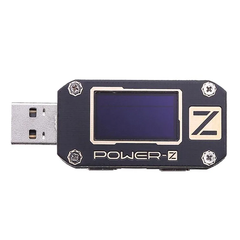 I power fix power Z USB тестер type-c PD QC 3,0 2,0 зарядное устройство Напряжение Ток пульсация двойной тип-c KM001 вольтметр power Bank Detect