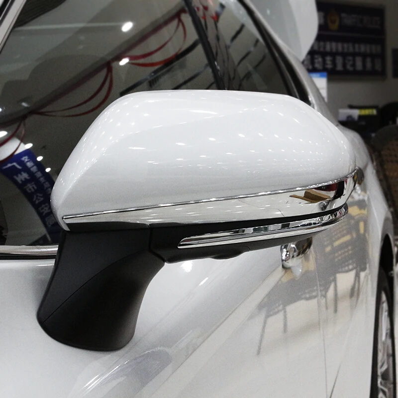 Для Toyota Camry XV70 2018 ABS Хромовая автомобильная пленка заднего вида крышка зеркала
