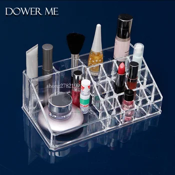 

Permanent Makeup Supplies Storage and Display Acrylic Makeup Organizer Storage Tattoo Ink Cup Crystal Box Microblading Stand