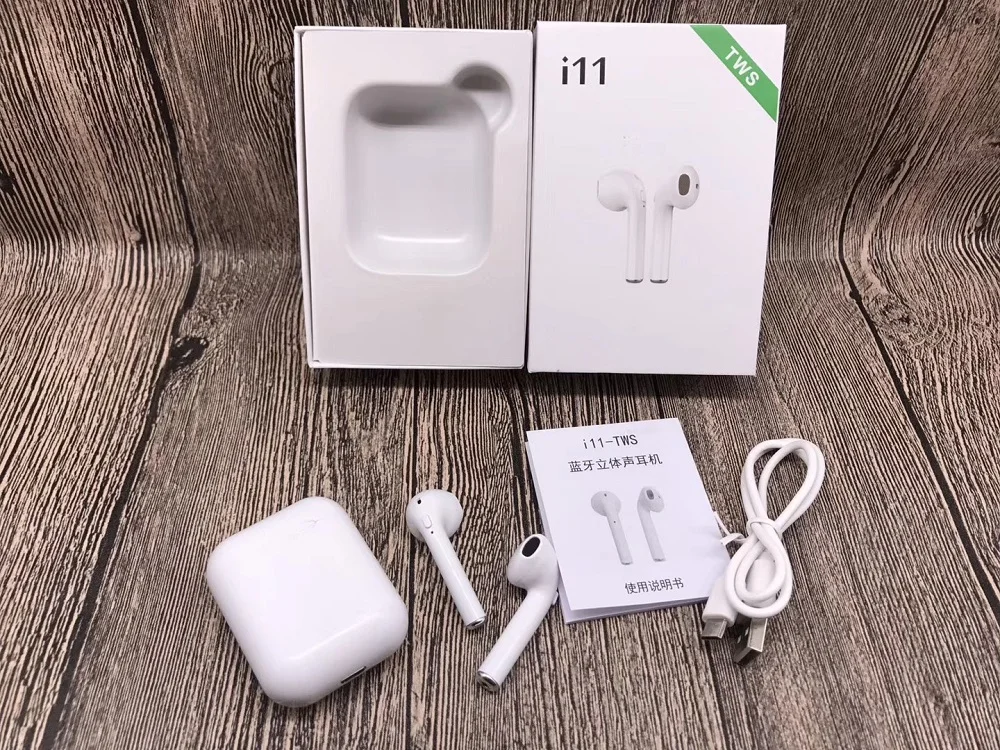

2019 New i11 TWS ifans Wireless Earbuds 5.0 Bluetooth Earphone Head phone Wireless Earphones Blutooth Headset PK i7s i8x i10 i12
