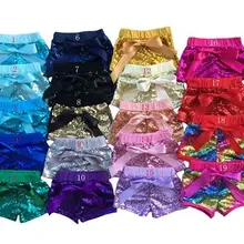 Новое поступление; шорты с блестками для девочек; фиолетовые шорты с блестками; первые шорты с блестками для малышей; блестящие золотистые шорты для первого дня рождения