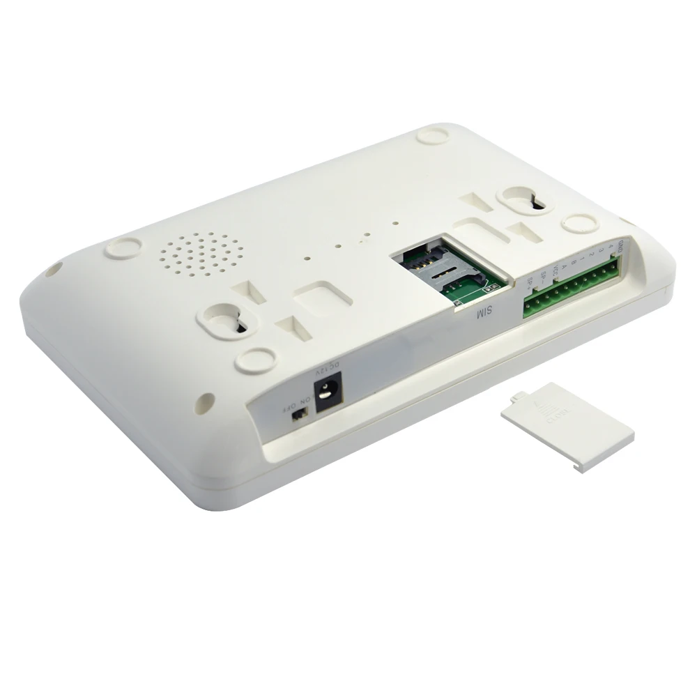 1 комплект) 433 мГц домашней безопасности беспроводной gsm сигнализация Сенсорная панель PIR датчик движения переключатель магнит сигнализация открытой двери Анти охранной