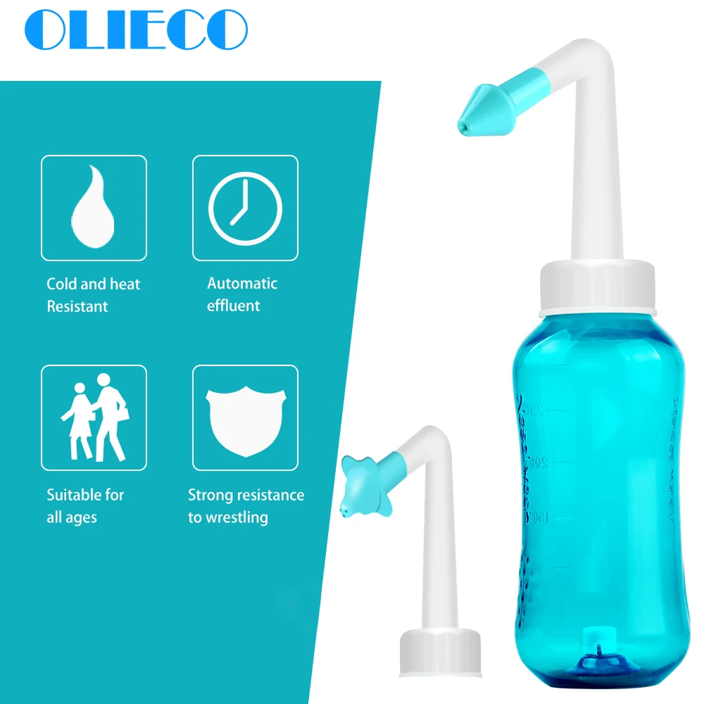 500 ml Adult Children Nasal Wash Cleaner Nose Cleaning Protector Moistens Avoid Allergic Yoga