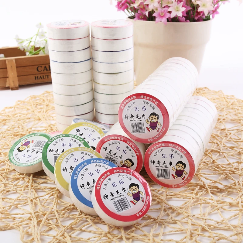 

Outdoor travel Disposable Magic Compressed Travel Towel Nonwoven pill towel trip,hand towel,Papper Mask ,10pcs/lot
