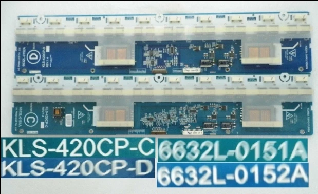 

KLS-420CP-C / D 6632L-0151A 6632L-0152A t-con high voltage board for 42PF7420/93 NO CABLE