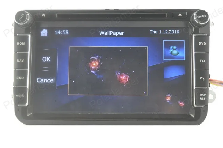 Best Two Din 8 Inch CarDVD Player For VW/POLO/PASSAT/Golf/Skoda/Octavia/SEAT/LEON 3G Wifi Radio GPS Windows Ce system 20