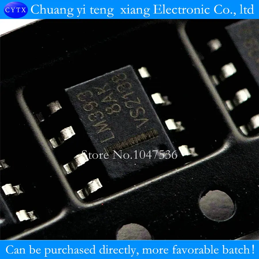 

Patch LM393 low- voltage comparator SOP-8 10PCS/LOT