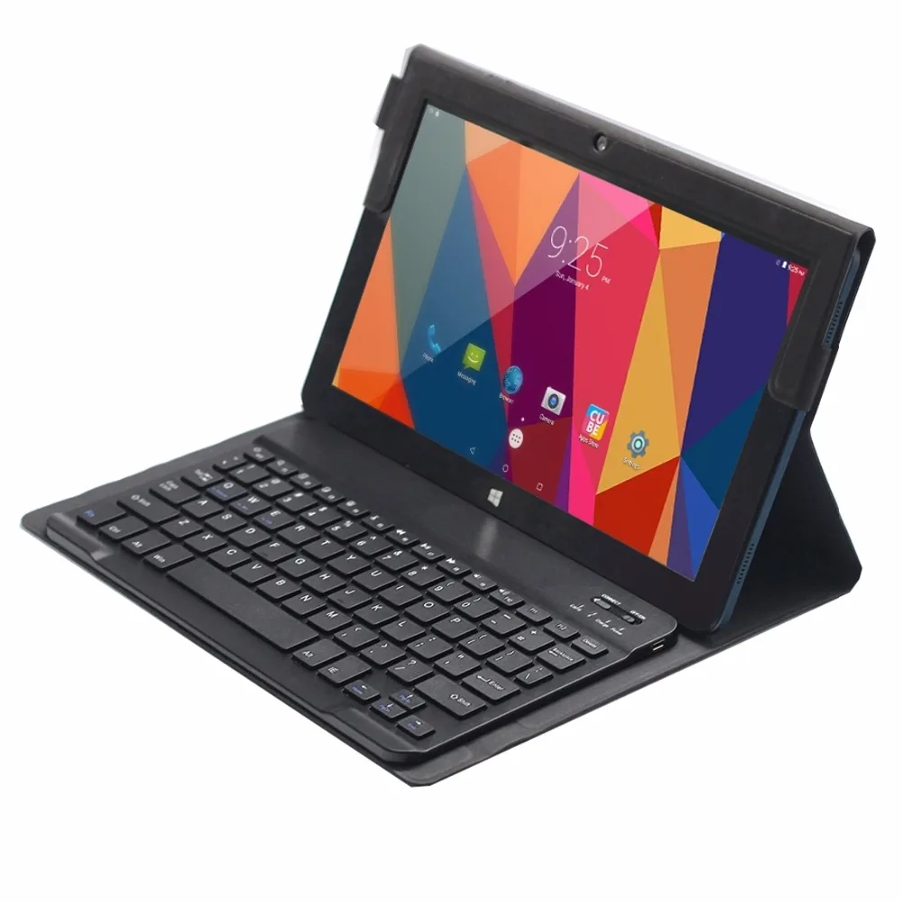 

2 in 1 CUBE i7 Book Tablet Keyboard + Horizontal Flip Leather Case with Holder for CUBE i7 Book Tablet PC
