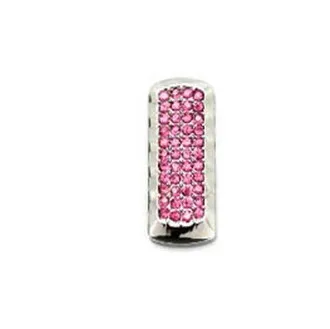 Pink JASTER кристаллом цепи USB Flash Drive девушка подарок мода мини Флеш накопитель 64 GB 16 GB 32 GB memory stick usb creativo цепочка для ключей - Цвет: Pink