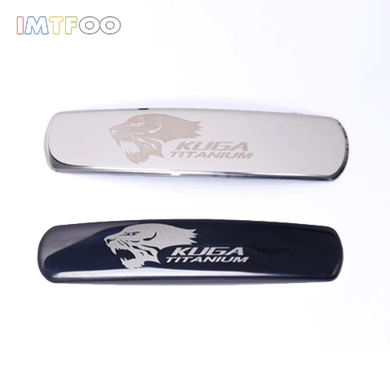 

CAR-STYLING FOR 2012 2013 2014 FORD KUGA ESCAPE ACCESSORIES STAINLESS HAND BRAKE HANDLE DECAL STICKER INTERIOR