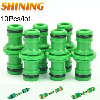 

10pcs/lot Two Way Interchange Hose Splitter For 1/2" 3/4" Hose 2-Way Quick ConnectorsFor Car Washing Garden Irrigation Accessory