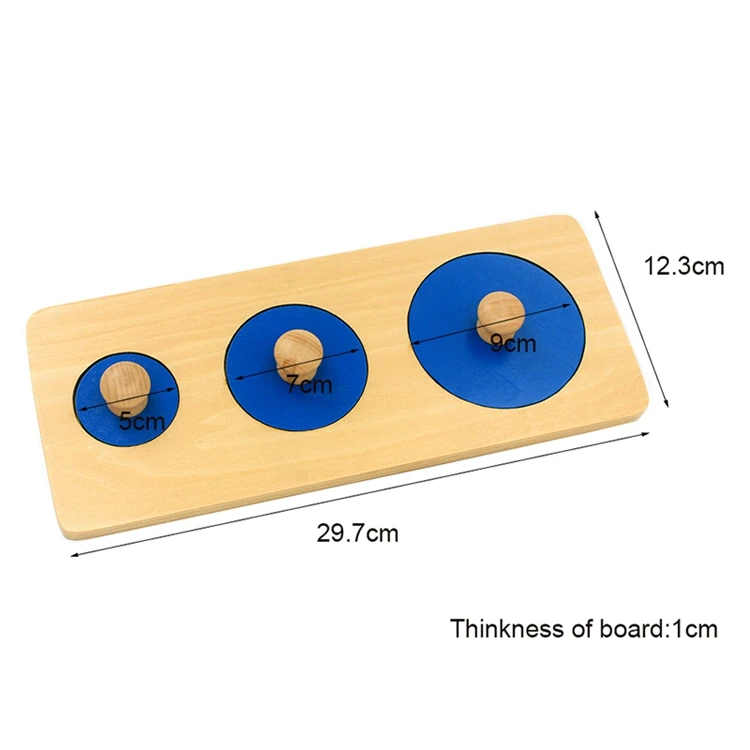 Монтессори материалы геометрические формы панельная доска деревянные когти руки хватательные игрушки для детей дошкольного обучения образования игрушки