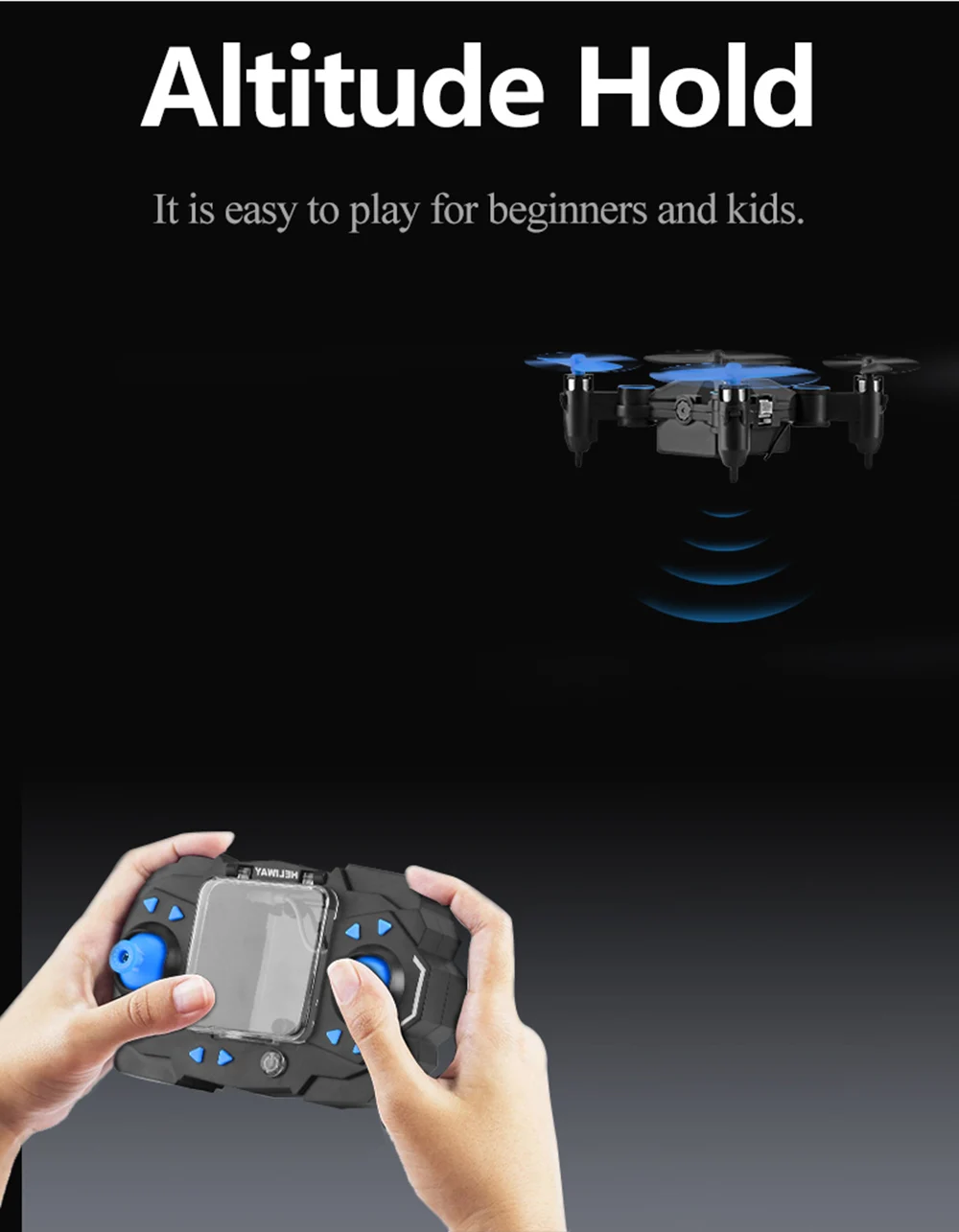 Mini Foldable Drone Helicopter_02