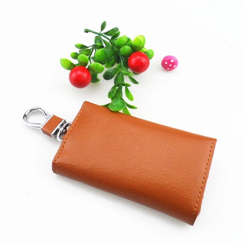 

Leather keychain men's and women's key case for Volkswagen POLO Tiguan Passat Golf Peugeot 206 207 208 301 307 308 407 2008