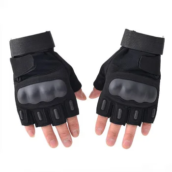 

Outdoor Tactical Gloves Half Finger Sports Accessories Hiking Camping Cycling Gloves Military Men's Protection Gloves 3 Colors