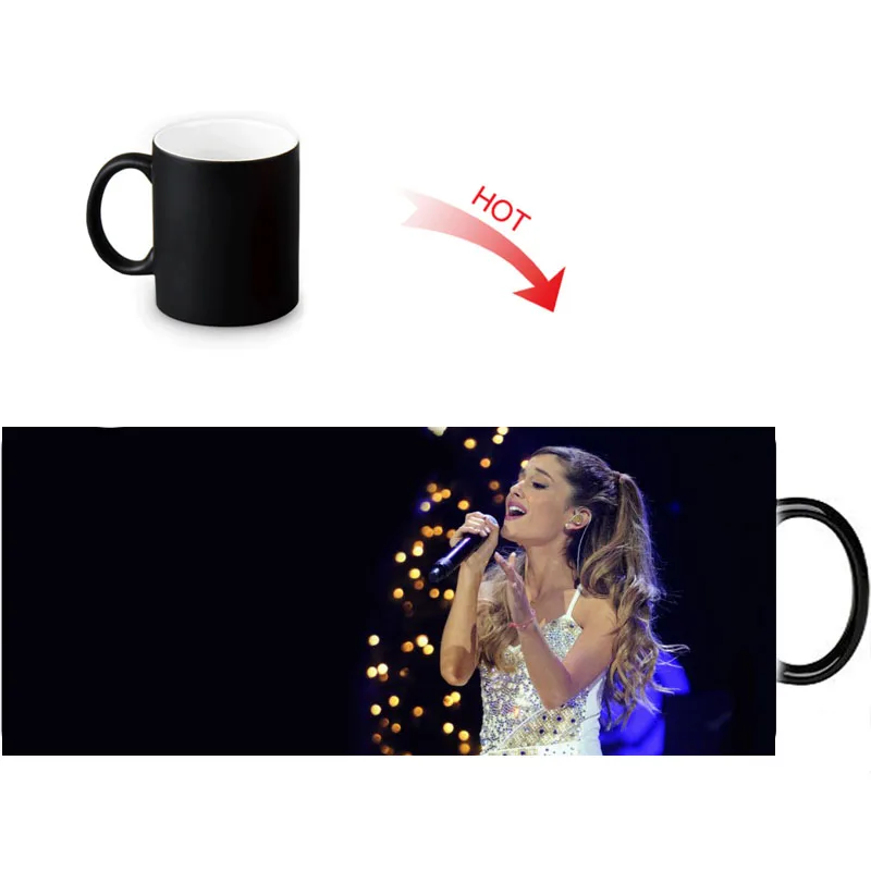 Волшебная кружка Ariana Grande на заказ персонализированные кружки