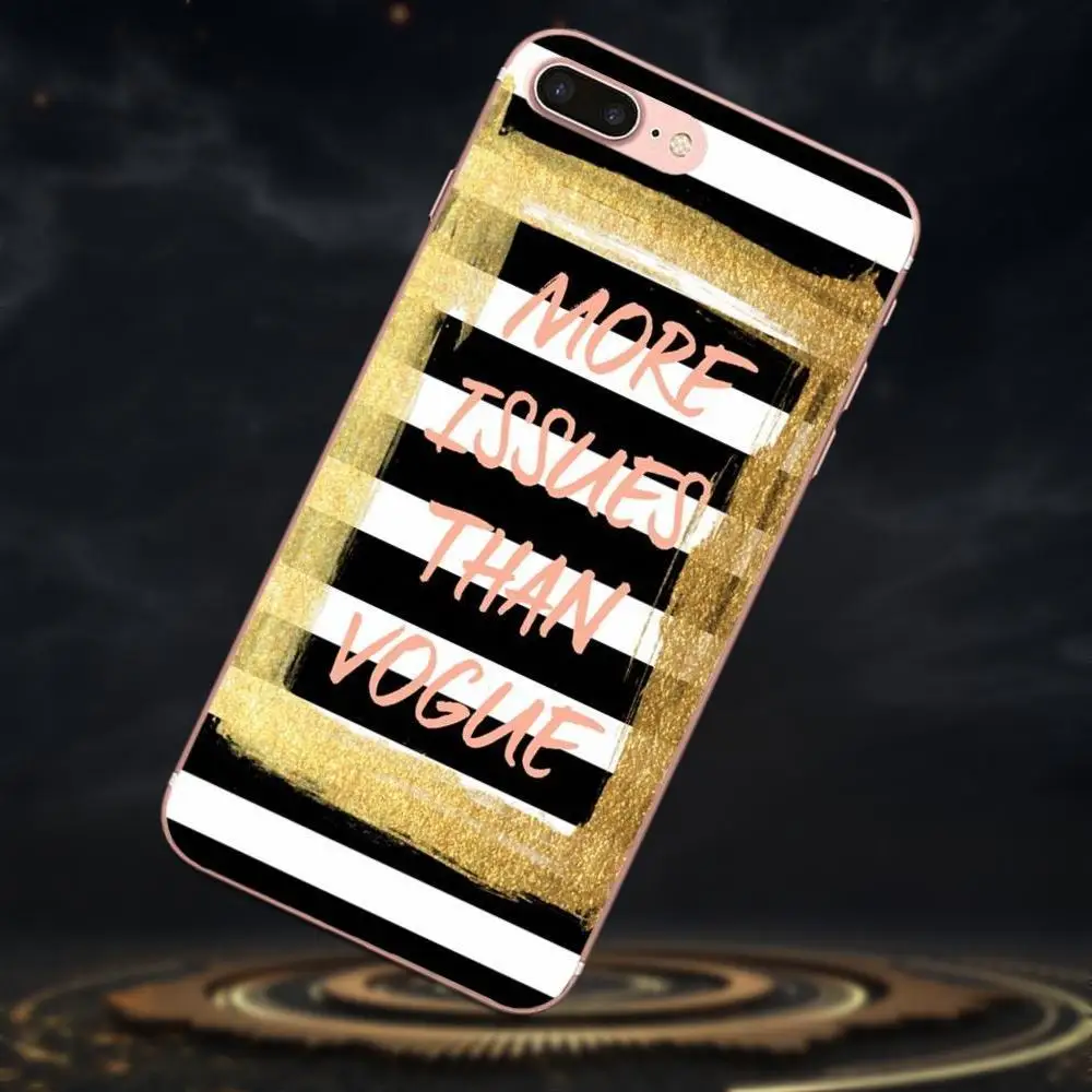 Бренд больше проблем чем Vogue Мягкий силикон для Huawei Honor 4C 5A 5C 5X 6 6C 6A 6X 7 7X 8 9 V8 V10 Y3II Y5II