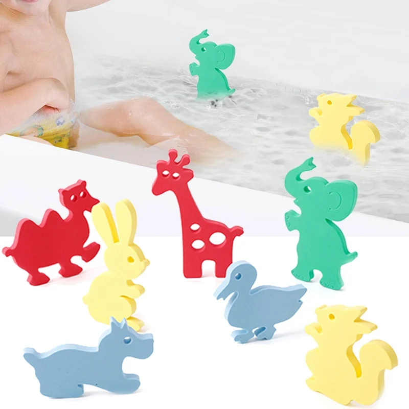 Baby Bath Puzzles Foam Floating Toy Soft Plastic Kids Float Bathing Toys Infant Early Educational Toys Water Play Toys