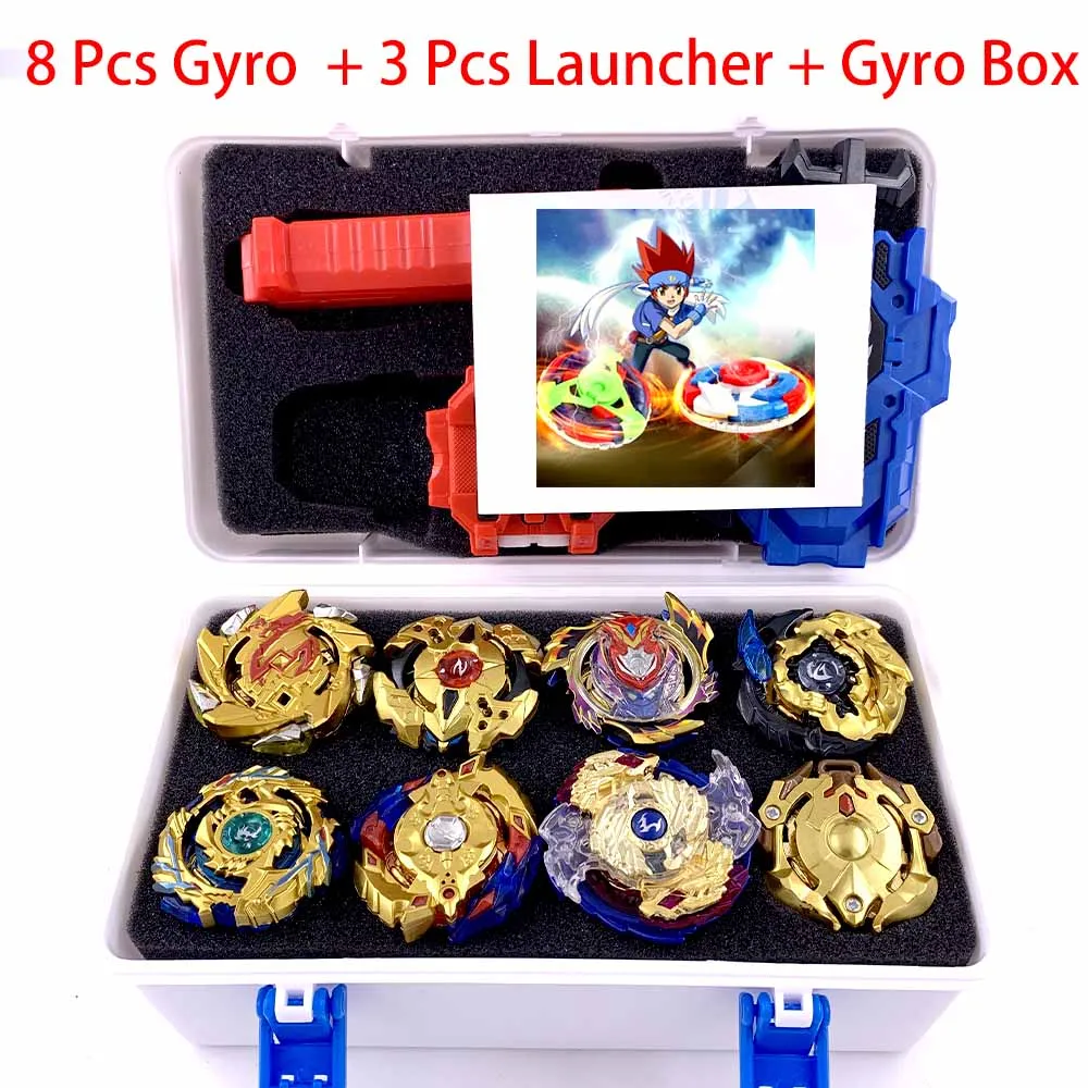SNH-HJ-12 Топ Beyblade Burst Bey Blade игрушка из металла Funsion Bayblade набор коробка для хранения с ручкой пусковая пластиковая коробка игрушки для детей - Цвет: SNH-HJ-12