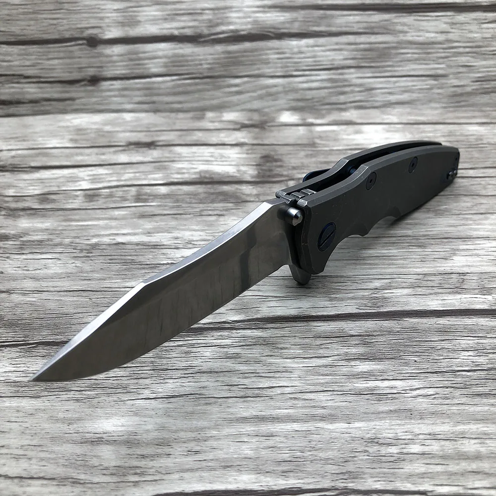 ZZSQ ZT 0392 тактические складные ножи M390 лезвие титановая ручка шарикоподшипник Походный нож открытый выживания OEM Инструменты Нож