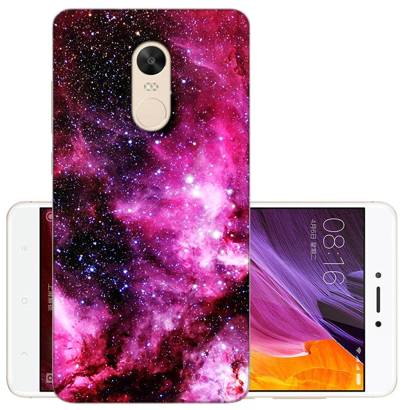 Чехол из ТПУ для Xiaomi Redmi Note 4, глобальная версия, чехлы для Note 4X32 GB, чехол с рисунком на заднюю панель, чехол для Xiomi Redmi Note 4X
