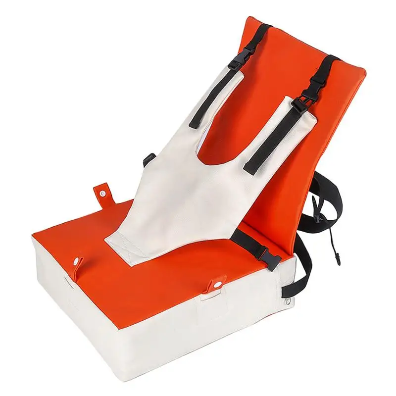 YIY Baby Toddler Kids Infant Chair Booster Seat Mat Dismountable Adjustable Children Dining Chair Booster Pads with Straps Travel Storage Comfortable Increasing Cushion Easy Clean