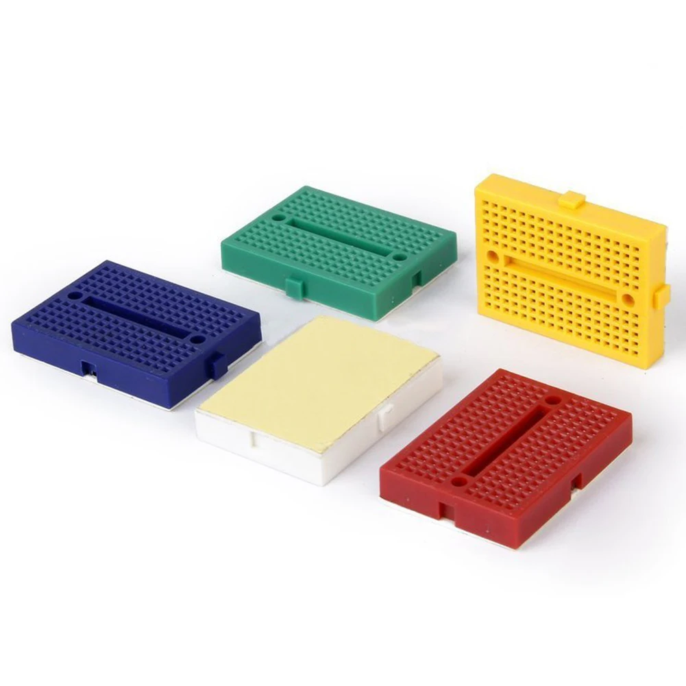 

1 pcs 170 Points Color Board Mini Small Breadboard for Arduino Proto Shield ( Random Color)
