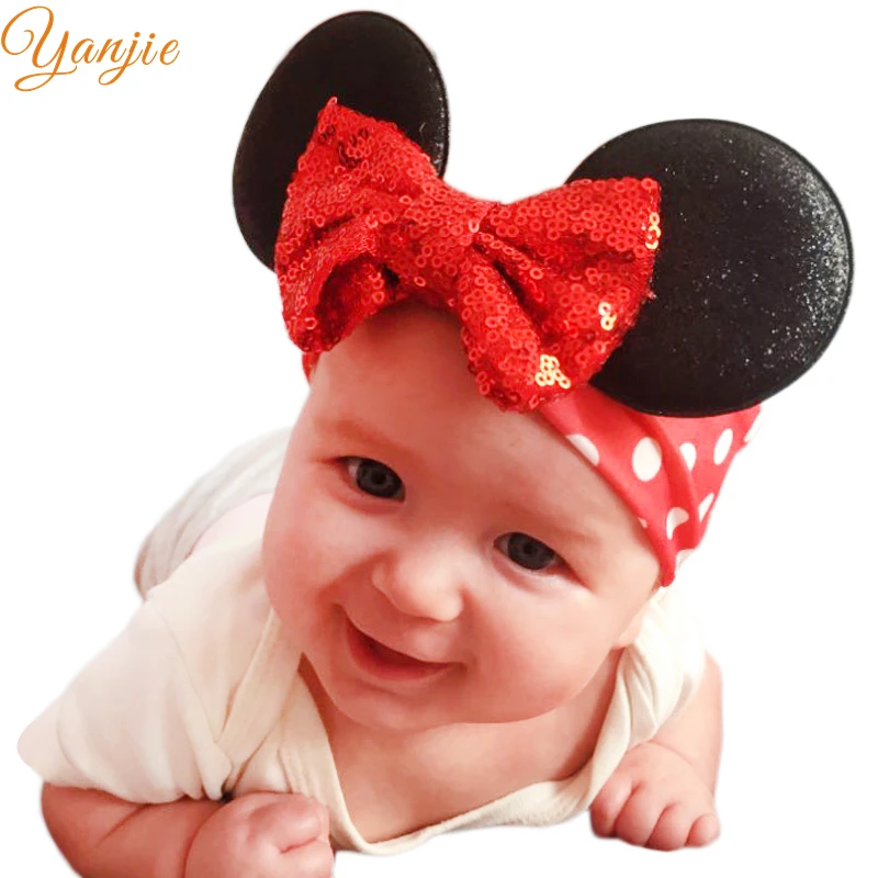 accesorios para el pelo de niños Diadema con orejas de ratón para niña y mujer 1 par accesorios para el pelo de niños Diadema con orejas de ratón para niña y mujer 1 par