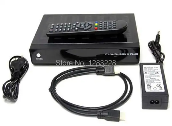 US $85 32 |Smart TV Box Cloud Ibox 2 Plus Blackhole Openpli Image for Arabic IPTV Cloud Ibox II satellite receiver-in Satellite TV Receiver from