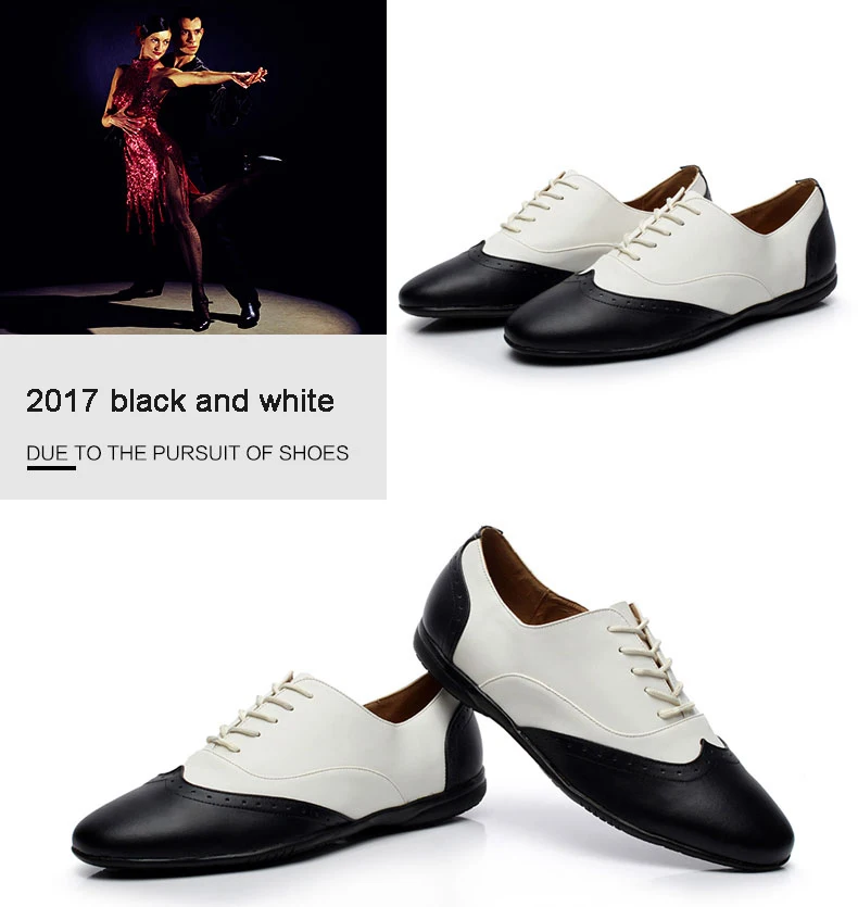 20161228_161834_026Standard Latin Dance Shoes Brand Men Sports Jazz Shoes Heel 4cm Black with White Social Dancing Sneakers Genuine leather 9010