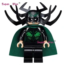 1 stücke super heroes marvel dc comics Thor Ragnarok Hela bausteine modelle spielzeug für kinder kits brinquedos menina(China)